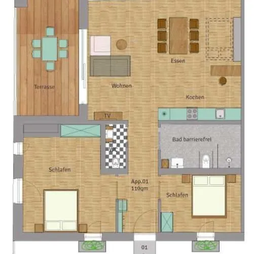 Z1-das Haus Apartamento
